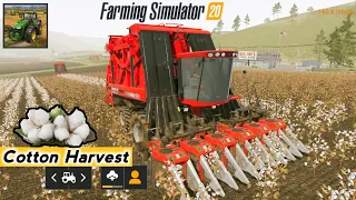 Farming Simulator 2020 Android Gameplay #6 | Cotton Harvest