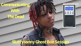 SluttySonny Celebrity Ghost Box Session Interview Spirit Box EVP