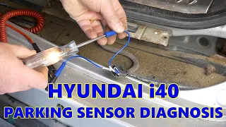Hyundai i40 Parking Sensor Fault Diagnosis