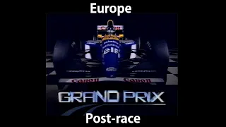 1993 F1 European GP BBC post-race show