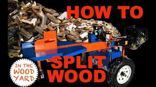 #298 - How to Split Firewood with a Log Splitter