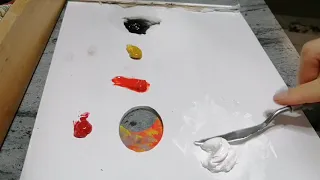 Zorn palette mixing for portrait painting