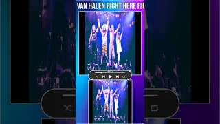 Van Halen - Right Here Right Now Concert (HD) - The (remastered) audio file link is in des #shorts