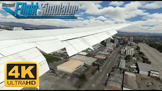 (4K) Microsoft Flight Simulator 2020 - ULTRA GRAPHICS - 767 Landing In Los Angeles