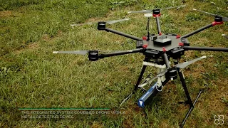 Metal detection with drone equipped with magnetometer