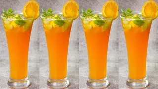 Orange Mojito | Summer Drinks Orange Mocktails | Yummy #Shorts