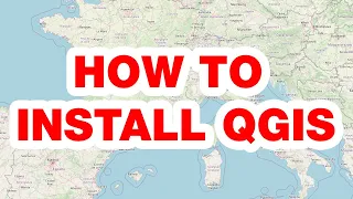 TUTORIAL | How to install (and uninstall) QGIS for the first time