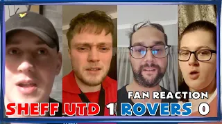 FAN REACTION - SHEFFIELD UNITED 1 BLACKBURN ROVERS 0