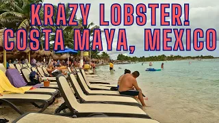 Complete Tour and Review of Krazy Lobster in Costa Maya Mexico