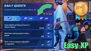 How to Gain Maximum Fortnite XP #1 - Complete Daily Challenges