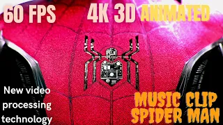 Spider-Man: Far From Home, 2019 Clip Music. 4k 60fps 3d Animated video. PS5