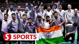 India lift Thomas Cup for the first time ever