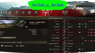 World of Tanks - Советский мамонт кв 2 воин
