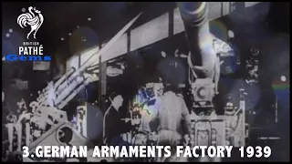 Germans Make Gigantic Weapons During WWII (1939) | British Pathé Gems Nº3