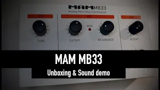 MAM MB33 - UNBOXING & JAM 🎛