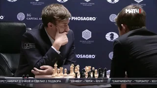 Carlsen - Karjakin, game 7. Sergei Shipov on Match TV