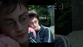 HaRrY PoTtEr THIRD WHEELING hiS owN MoViE 🤡 #hp #harrypotter #potterhead #thirdwheel #STEVE