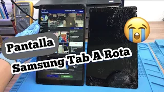 Cambiar Pantalla Tablet Samsung Tab A | Abrir, Destapar y Quitar Pantalla Tab A 10 pulgadas