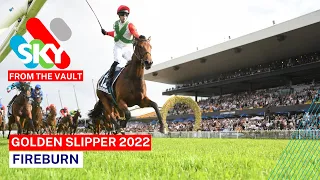 Fireburn wins the 2022 Golden Slipper