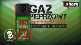 Gaz (Żel) Pieprzowy SHARG! Test na Ludziach !!!