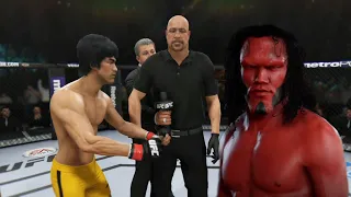 Bruce Lee vs. Hellboy (EA Sports UFC 3) - K1 Rules