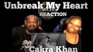 Toni Braxton - Unbreak My Heart Cakra Khan Cover (Reaction)