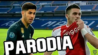 Canción Real Madrid vs Ajax (Parodia Con calma daddy yankee)