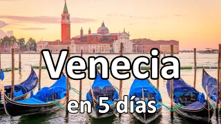 📌 VENECIA en 5 días 🟢 GUÍA DE VIAJE (4K) | Véneto | Italia