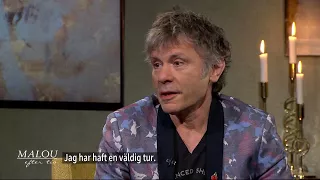 Bruce Dickinson: "Kabinpersonalen var förvånad över att jag svor" - Malou Efter tio (TV4)