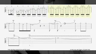 검정치마 (The Black Skirts) - 섬 (Queen Of Diamonds) (Guitar Solo TAB)