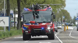 (GRIP1) Vele Hulpdiensten massaal onderweg naar Brand bij Scheepssloperij Hendrik Figeeweg Haarlem