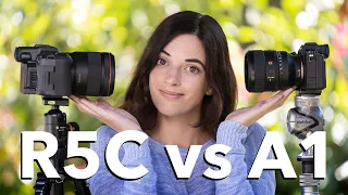 Canon R5c vs Sony A1 Hands On Video And Stills Camera Comparison