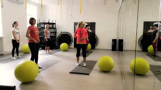 pilates with fitball.😊 Тарасова Натали