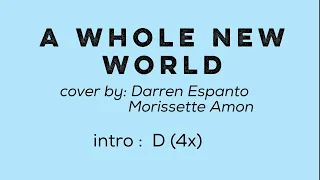 A Whole New World - lyrics with chords