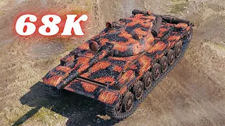 68K Spot Damage T-100 LT  17K & T-100 LT (3x) World of Tanks Replays 4K.WOT