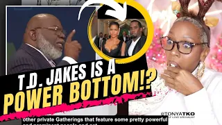 TD Jakes is a Power Bottom Going Down w/ Diddy for Freakoffs? (Allegedly)