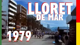 1979 LLORET DE MAR vacation · 60fps Upscale Vintage Home Movie + 70s Music