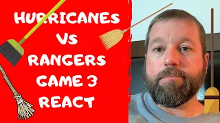 Hurricanes vs Rangers Game 3 React