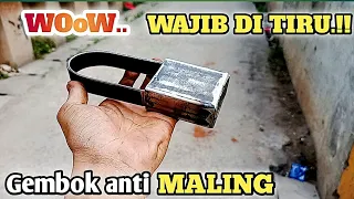 make anti theft padlock // how to make anti theft padlock