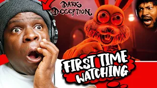 CoryxKenshin - I GOT JUMPED BY THE JOY GANG | Dark Deception Chapter 4 Part 2 - REACTION