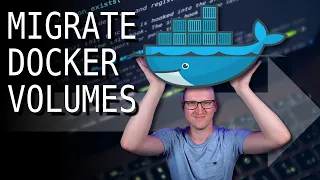 Migrate Docker Volumes from one Host to another // backup and restore