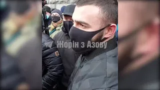 В Харькове «Нацкорпус» наказал титушек «ОПЗЖ», у которых были ножи: подопечные Кивы бросились бежать