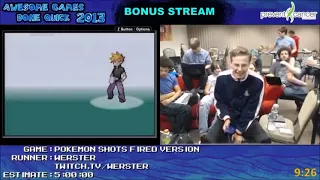 AGDQ 2013 Bonus Stream - Pokemon Fire Red Round 2 Speedrun #SavetheStream