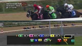 Woodbine, Tbred, October 15, 2017 Race 3