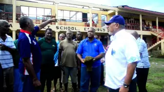 PM Visits Tavua Evacuation Centres 27 02 16