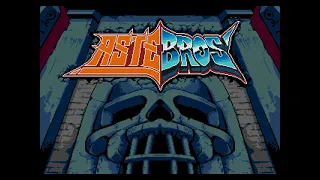 ASTEBROS ( SEGA GENESIS / MEGADRIVE ) NEW 2ND DEMO PLAYABLE - 2022