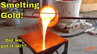 Smelting and Refining Gold From Tailings