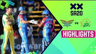 FULL HIGHLIGHTS | DURBAN  SUPER GIANTS VS JOBURG SUPER KINGS | SA20 |