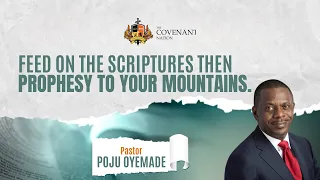 FEED ON THE SCRIPTURES THEN PROPHESY TO YOUR MOUNTAINS || 2ND SERVICE || 19022023