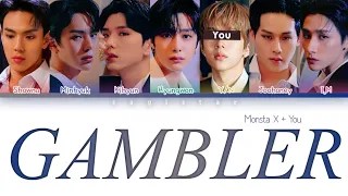 Monsta X (몬스타엑스) - 'Gambler' [7 Members Ver.] lyrics (color coded lyrics)